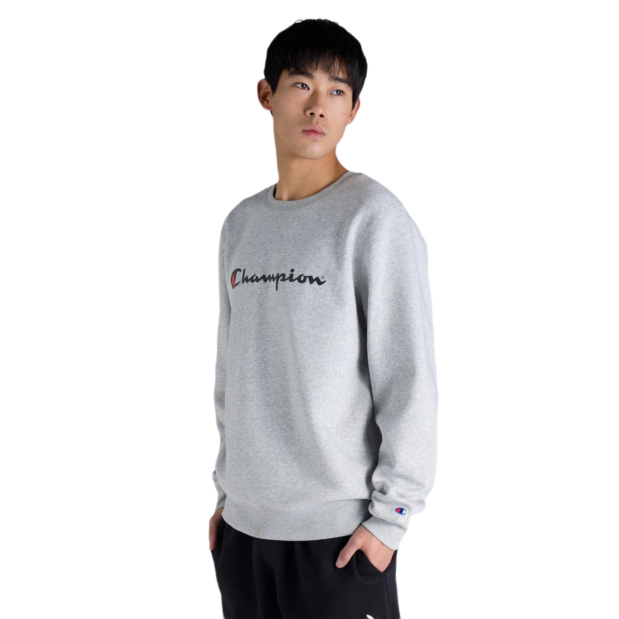 Champion Legacy Script Mens Crew