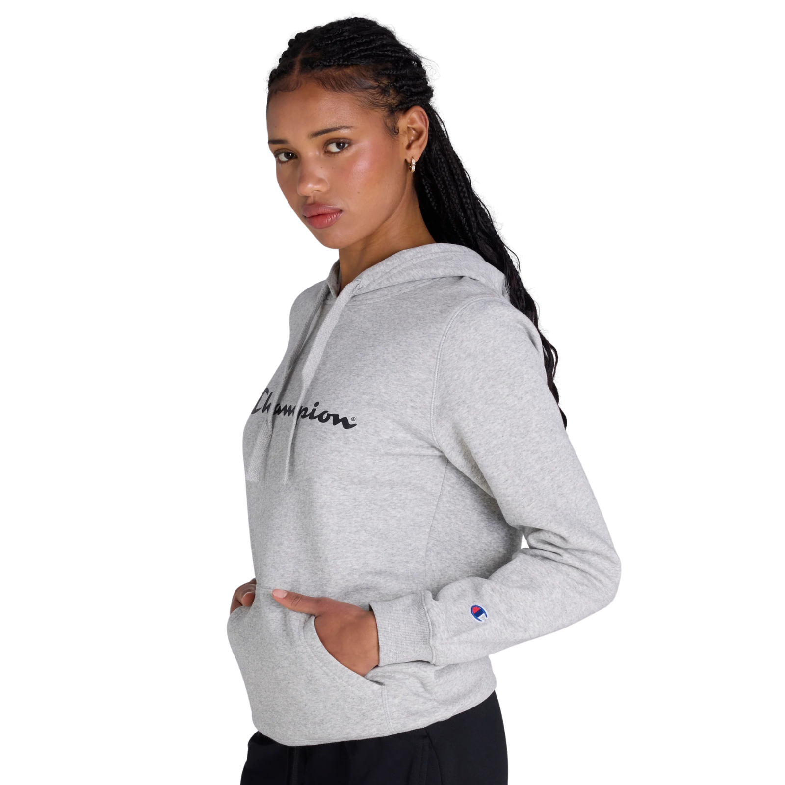 Champion Legacy Script Womens Hoodie