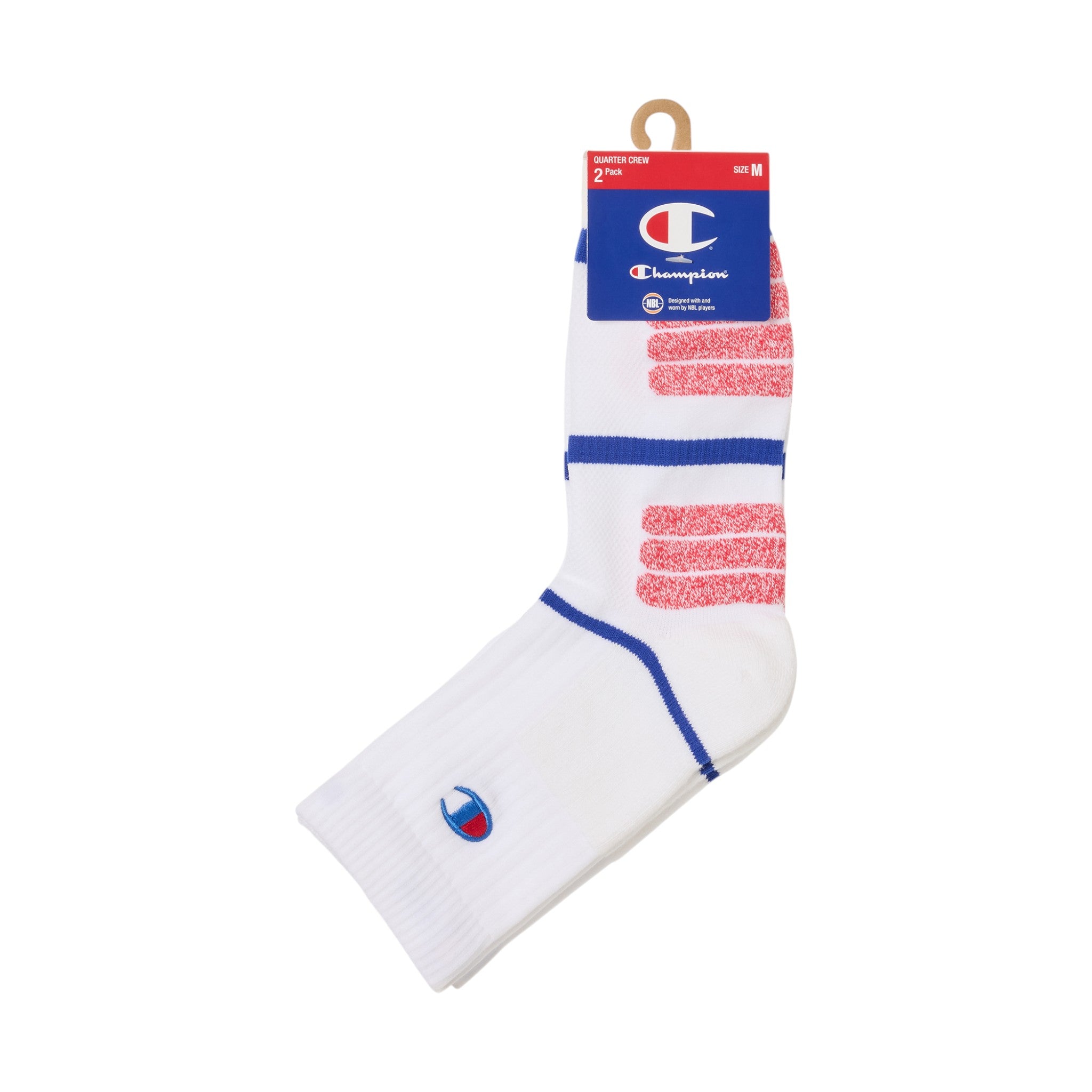 Champion NBL Quarter Crew Socks 2 Pack