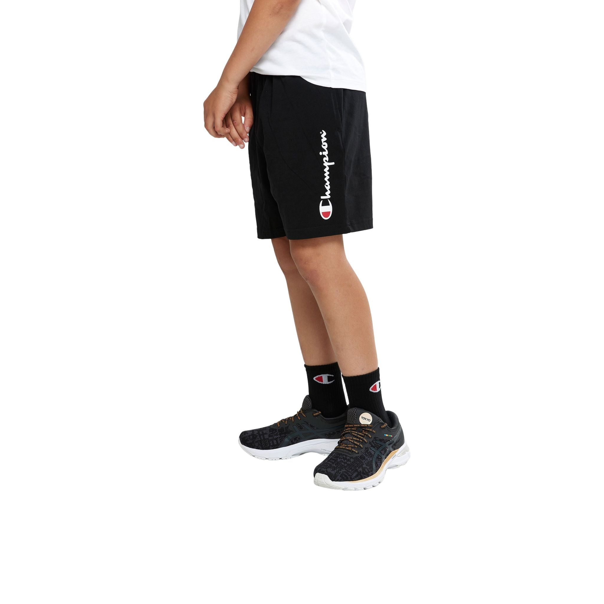 Champion Script Boys Jersey Shorts