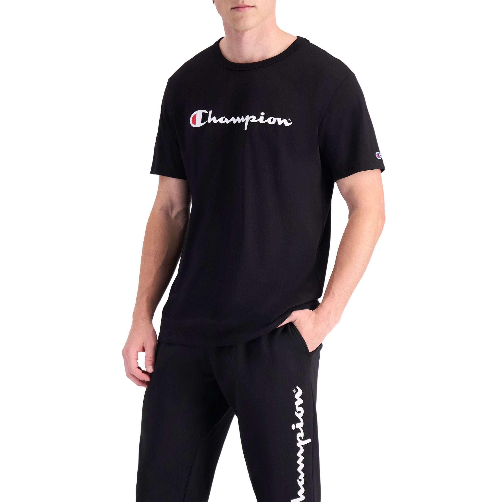 Champion Script Short Sleeve Mens Tee