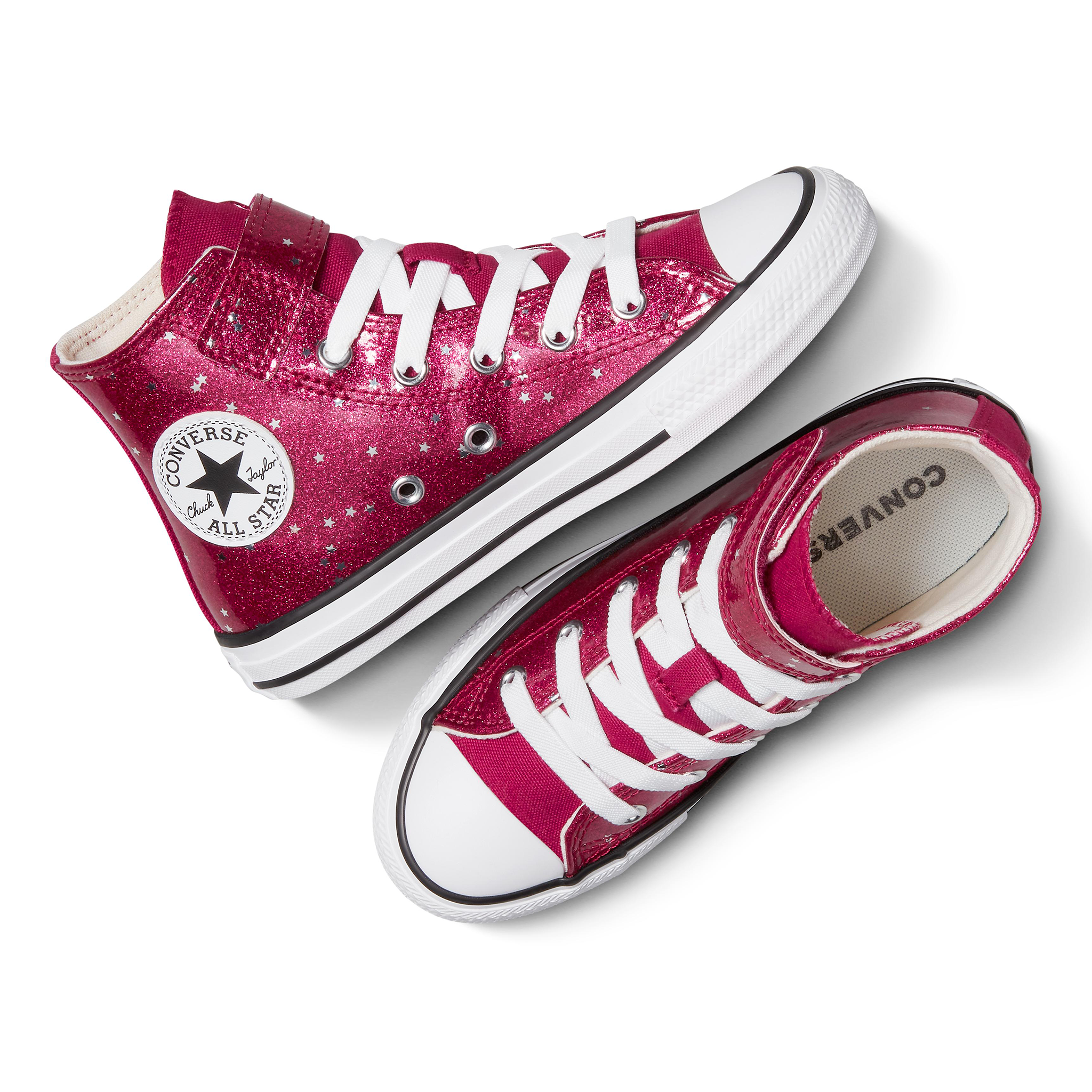 Converse Chuck Taylor Star Glitter High Top Kids Sneakers