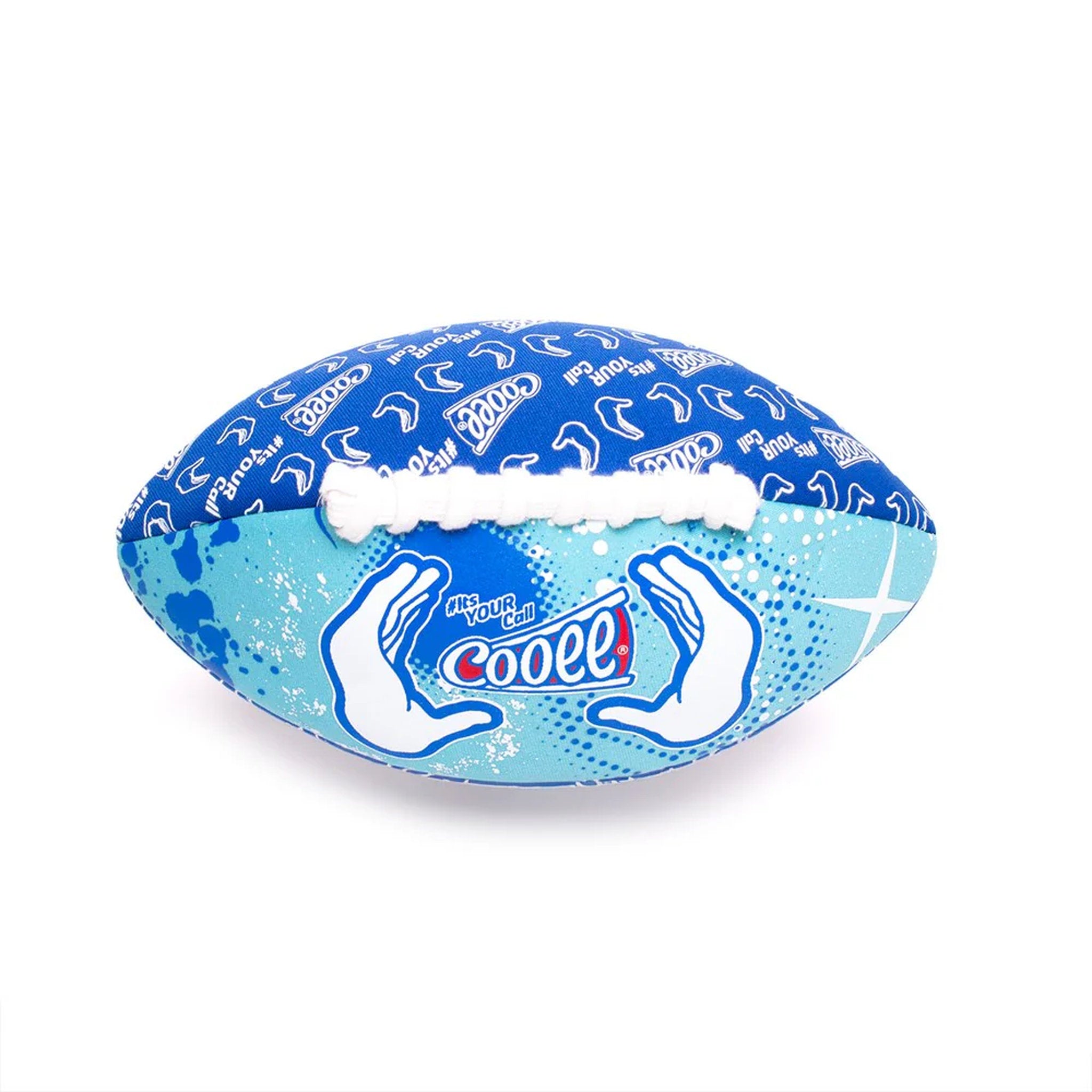 Cooee Neoprene 9 Inch Football - Blue