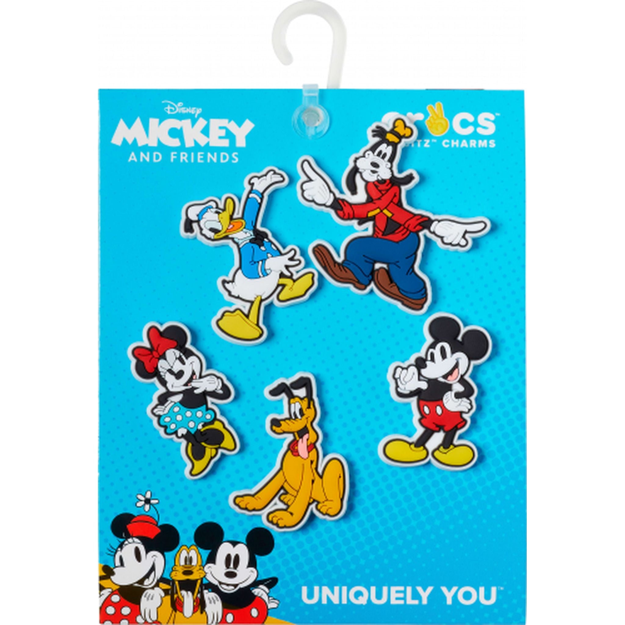 Crocs Disney Mickey & Friends Jibbetz Shoe Charm 5 Pack