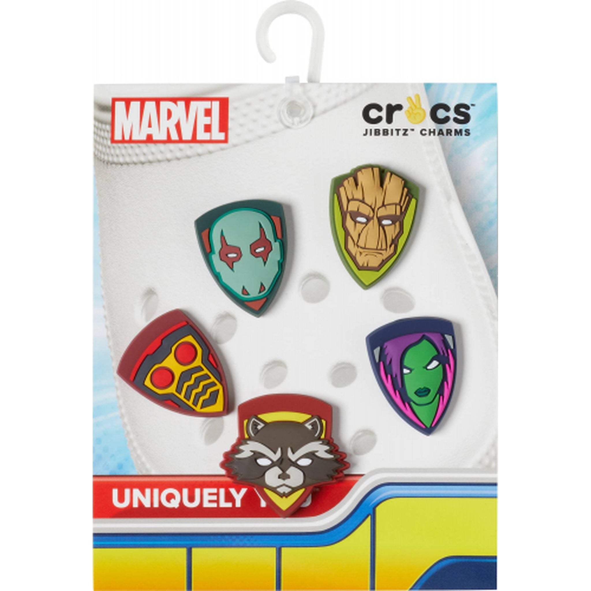 Crocs Guardians of the Galaxy Jibbetz Shoe Charm 5 Pack