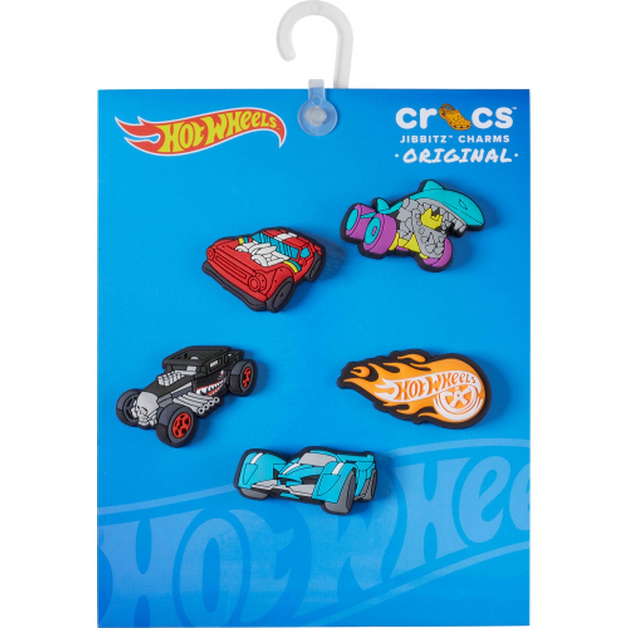Crocs Hot Wheels Jibbetz Shoe Charm 5 Pack