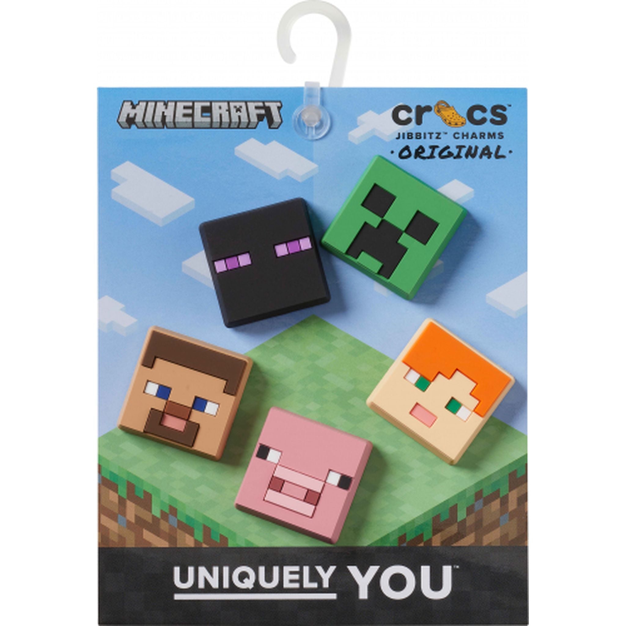 Crocs Minecraft Jibbetz Shoe Charm 5 Pack