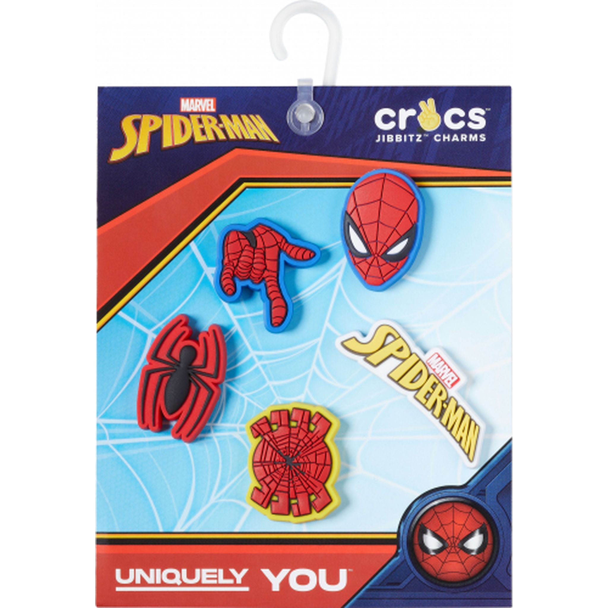 Crocs Spider-Man Jibbetz Shoe Charm 5 Pack