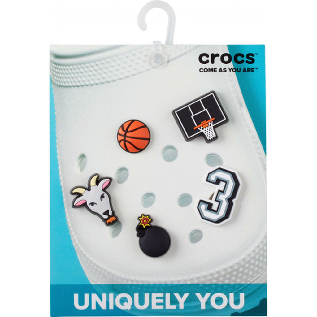 Crocs Vasketball Star Jibbetz Shoe Charm 5 Pack – SportsPower Australia