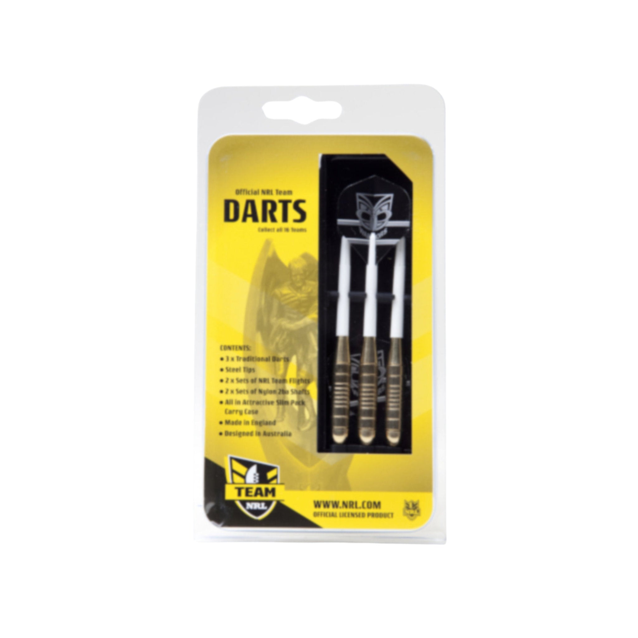 NRL Team Darts 3x24g - New Zealand Warriors