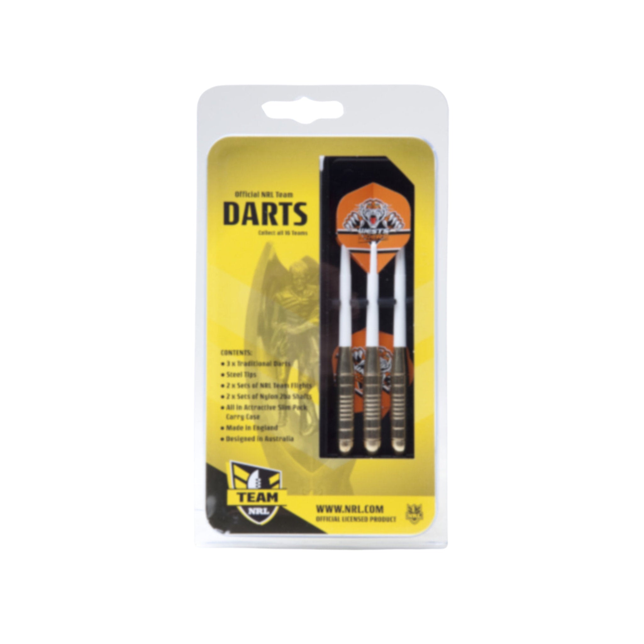 NRL Team Darts 3x24g - Wests Tigers