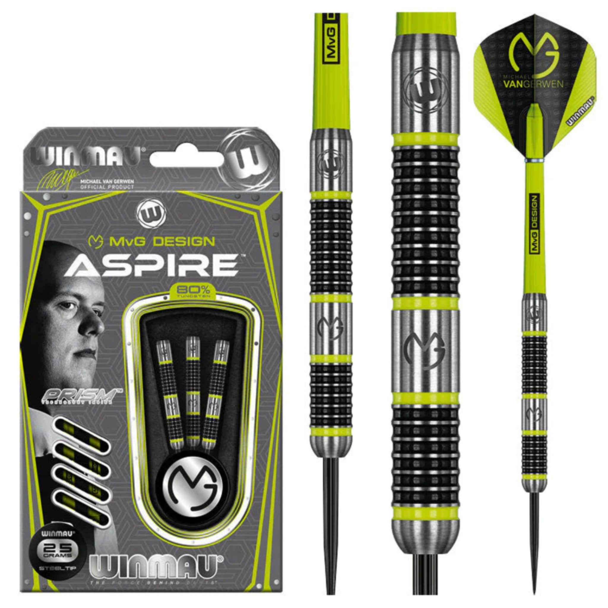 Winmau MVG Aspire Tungsten Darts