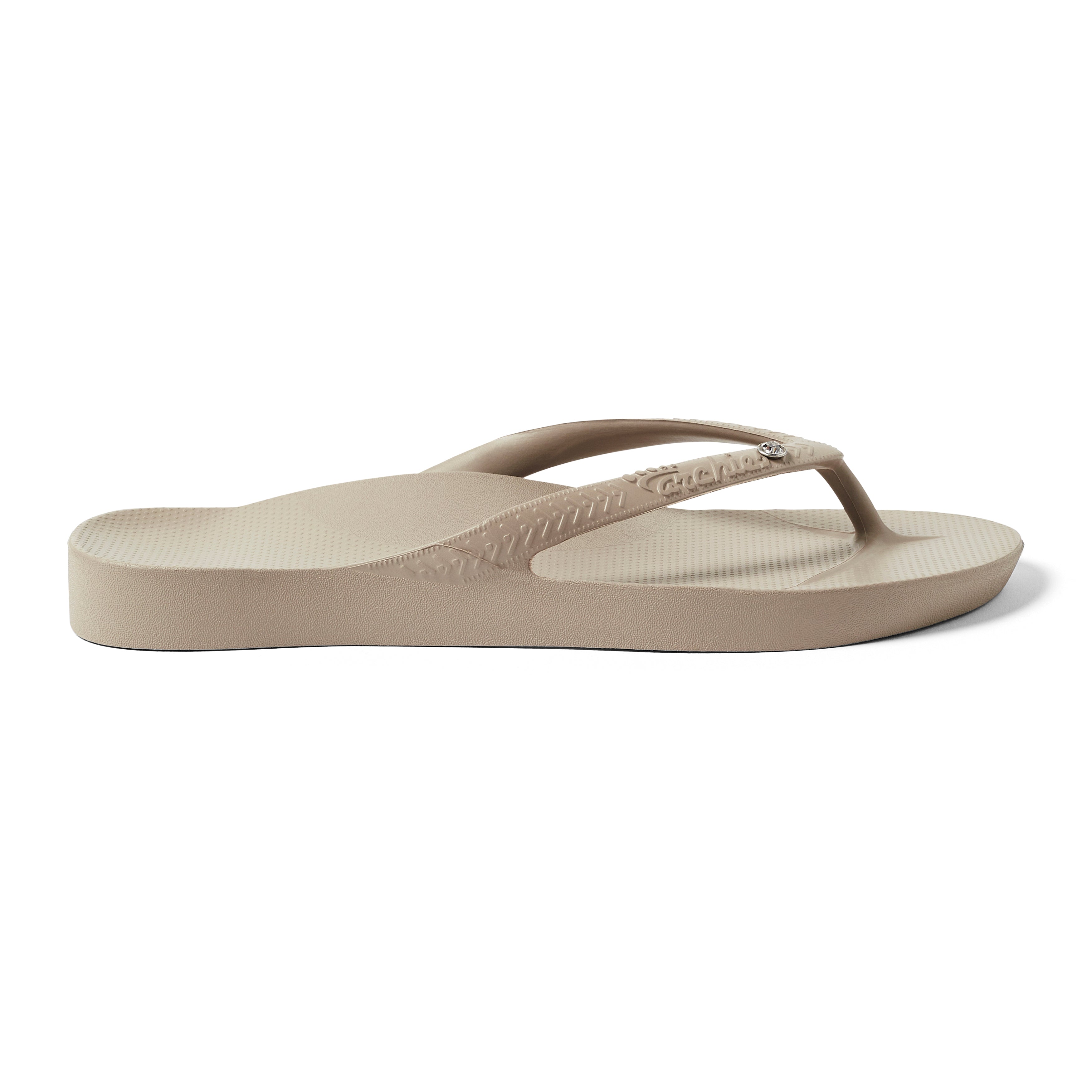Archies Crystal Arch Support Thongs
