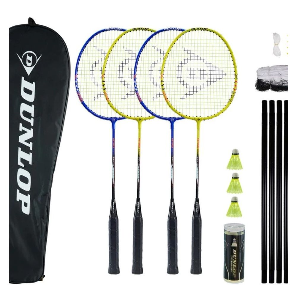 Dunlop Badminton Set 4 Player SportsPower Australia