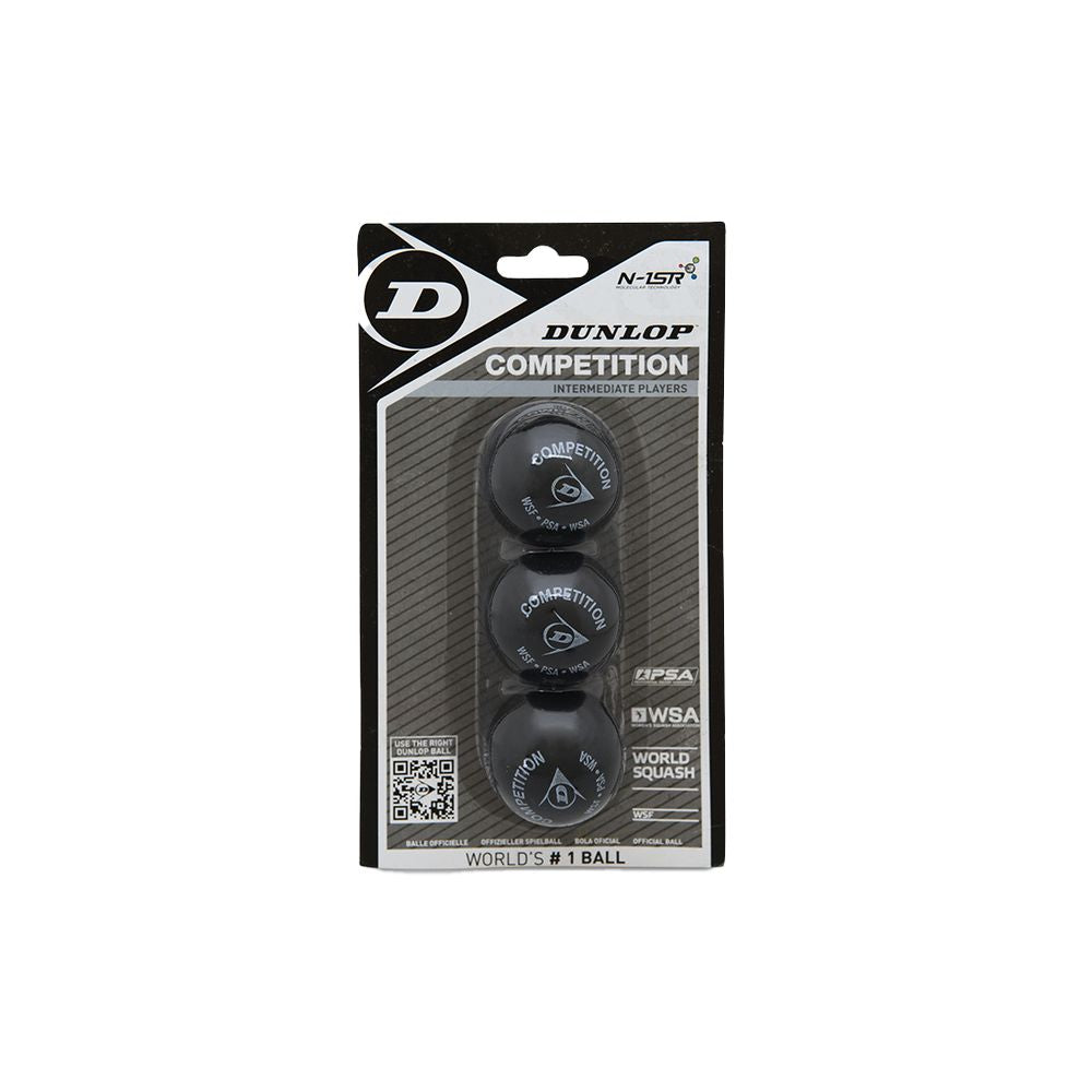 Dunlop Squash Ball Comp - 3 Ball