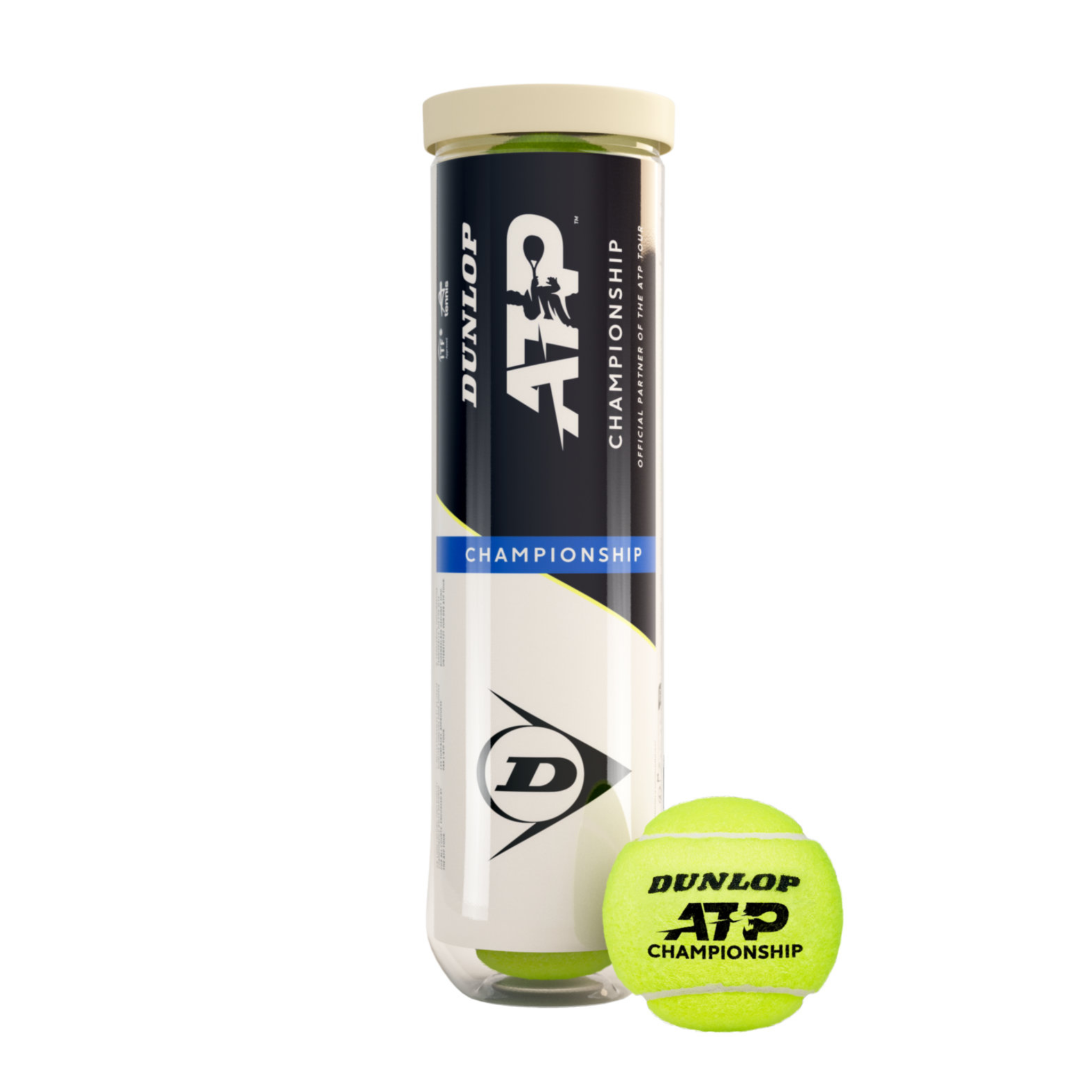 Dunlop ATP Championship Tennis Balls 4 Pack