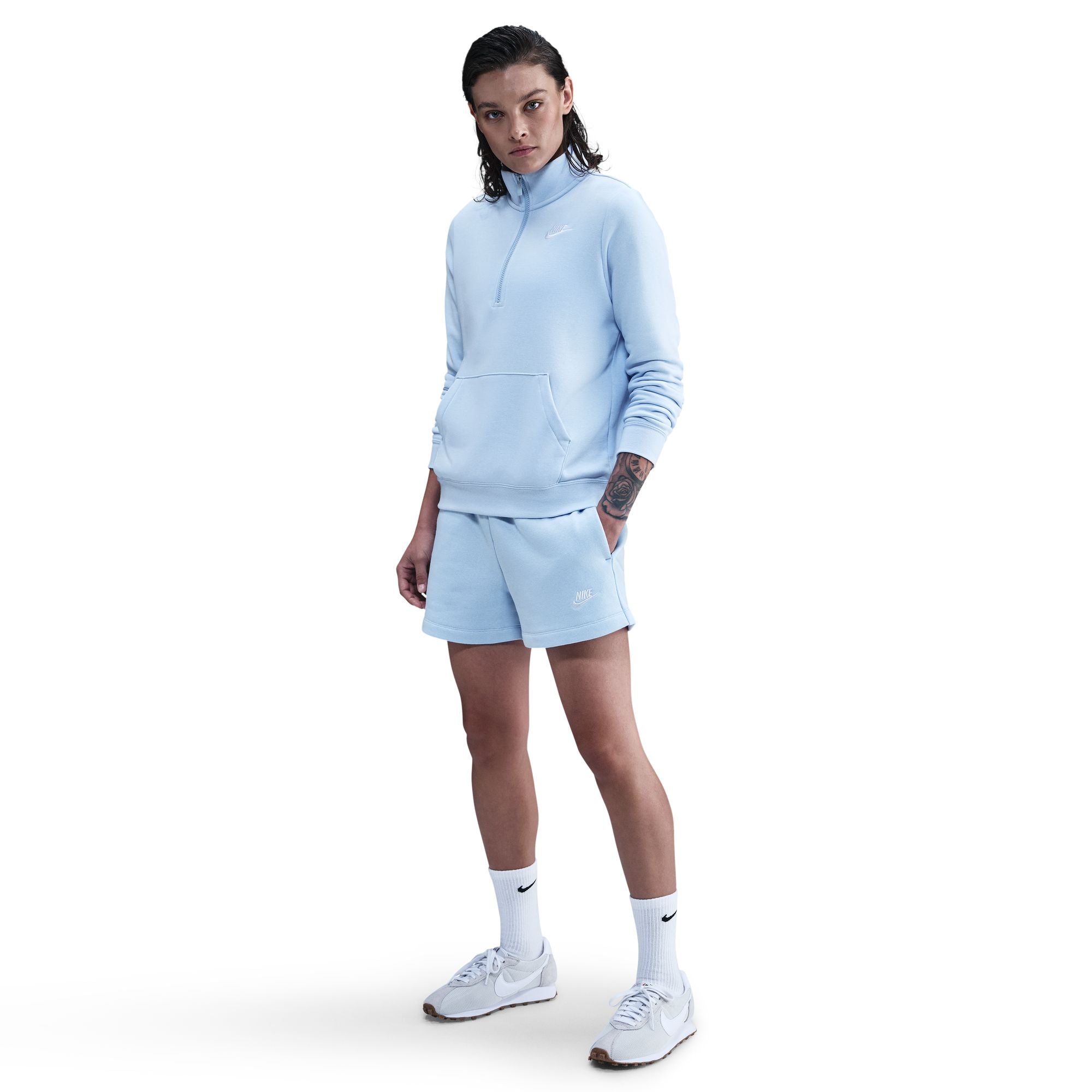 nike women's club fleece shorts