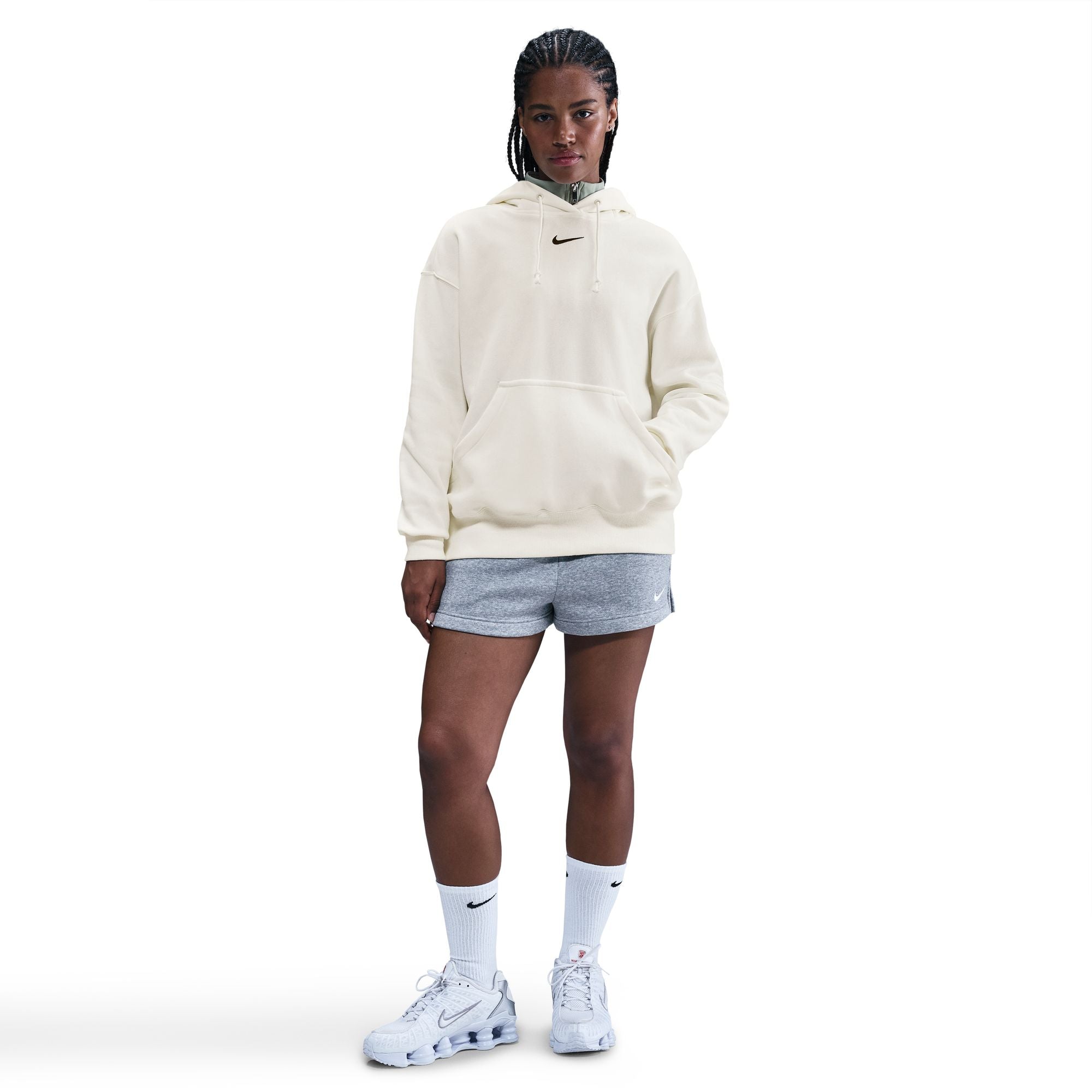 Nike Phoenix Fleece Womens Oversized Pullover Hoodie