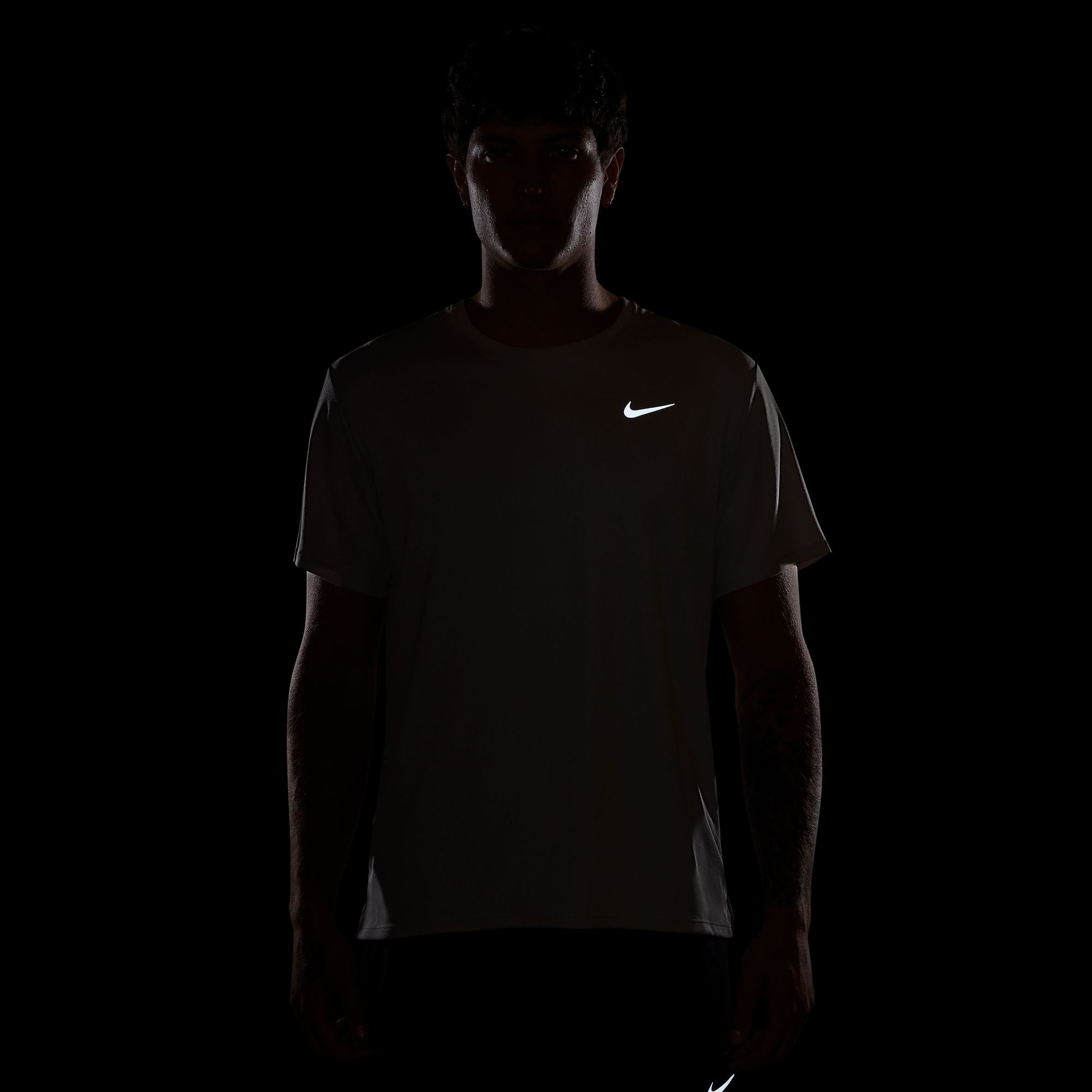 Nike Miler Dri-FIT UV Mens Running Tee