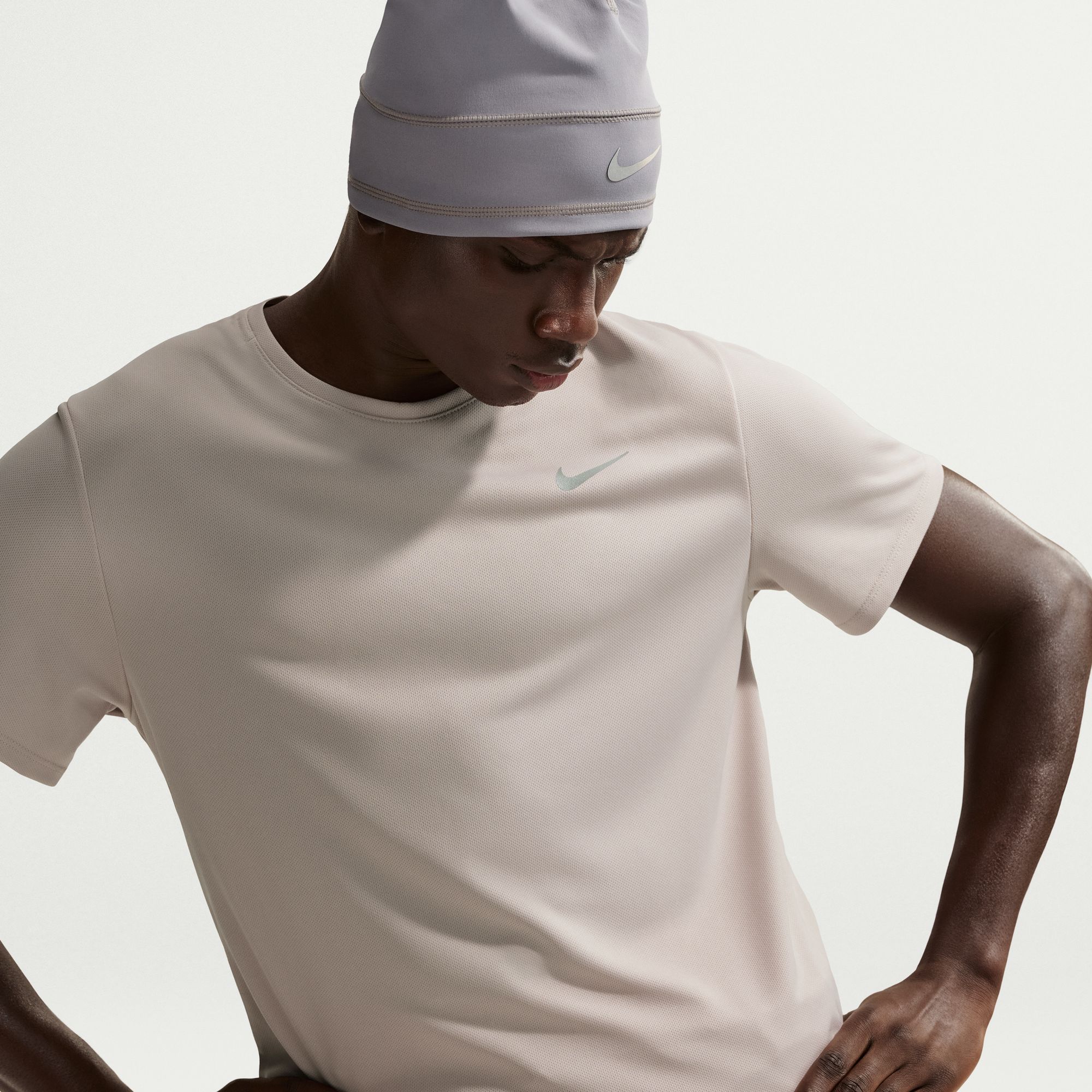 Nike Miler Dri-FIT UV Mens Running Tee