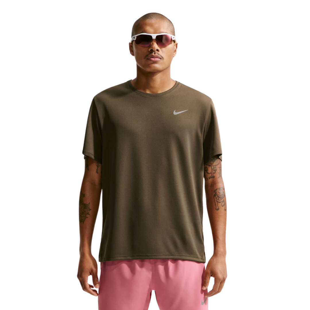 Nike Miler Dri-FIT UV Mens Running Tee