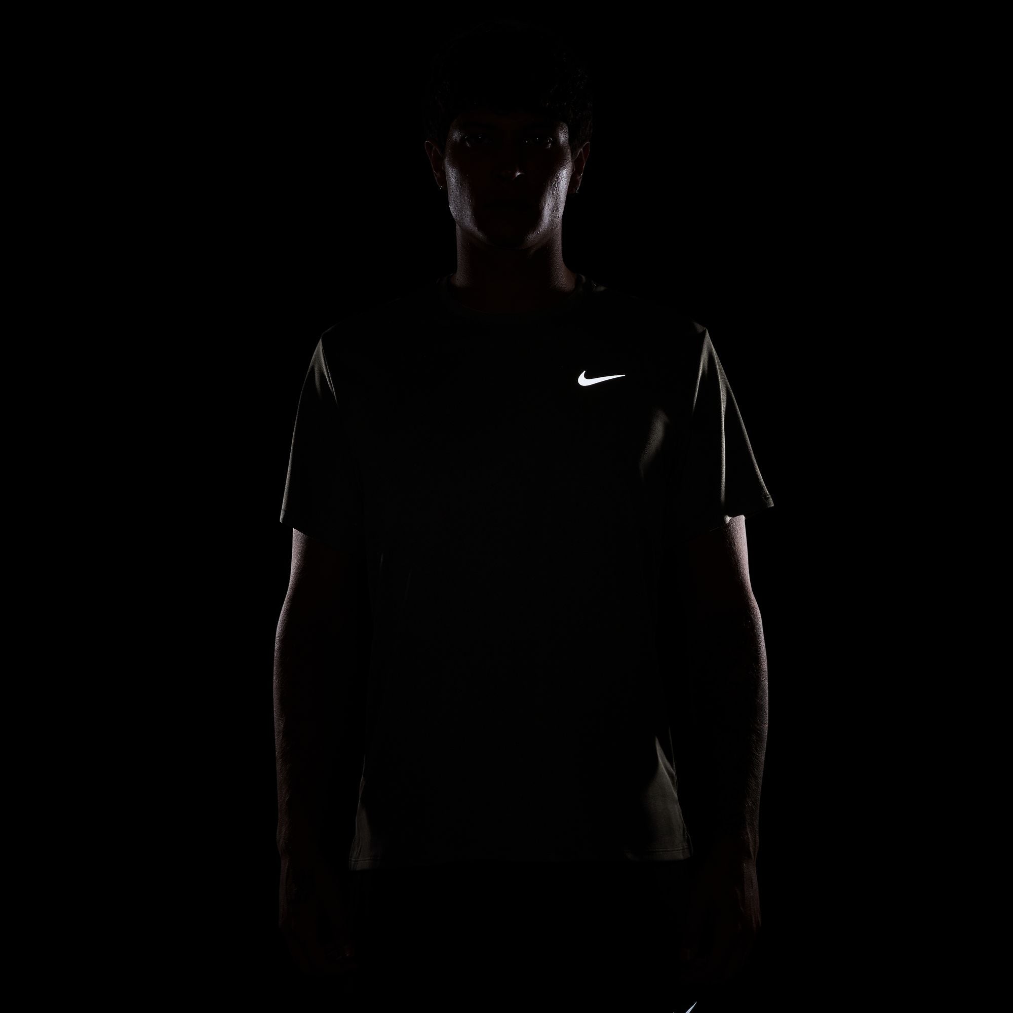 Nike Miler Dri-FIT UV Mens Running Tee