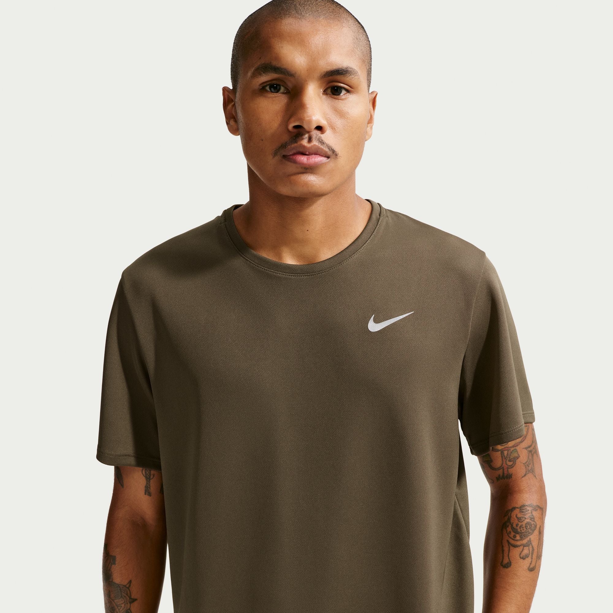 Nike Miler Dri-FIT UV Mens Running Tee