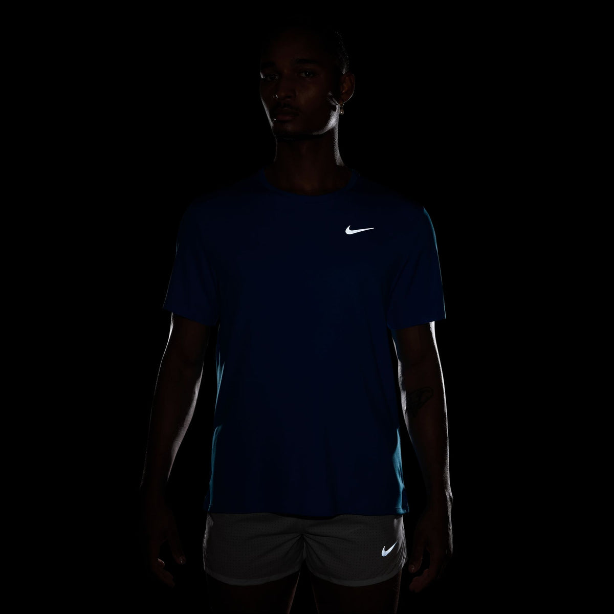 Nike Miler Dri-FIT UV Mens Running Tee