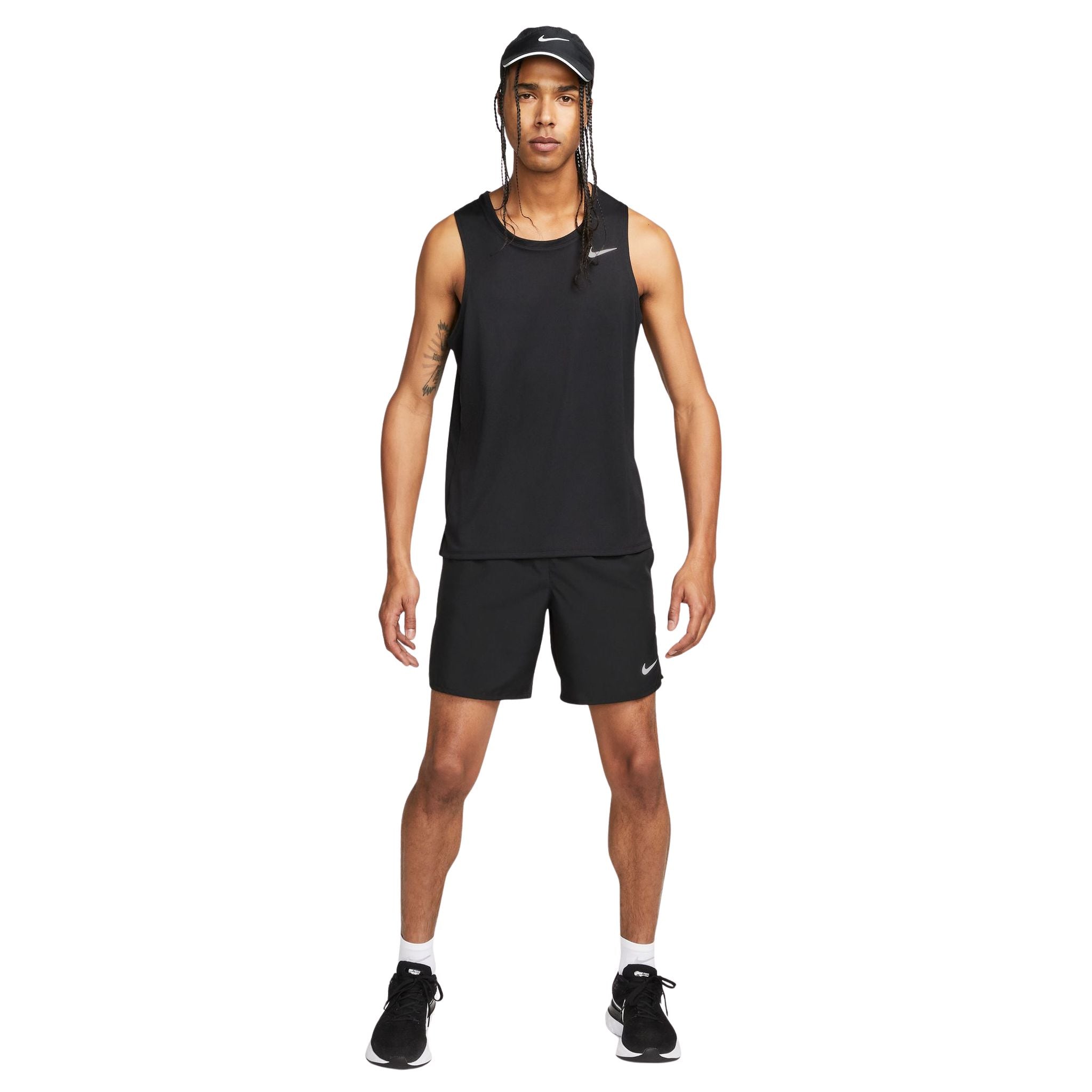 nike men's dry miler tank top
