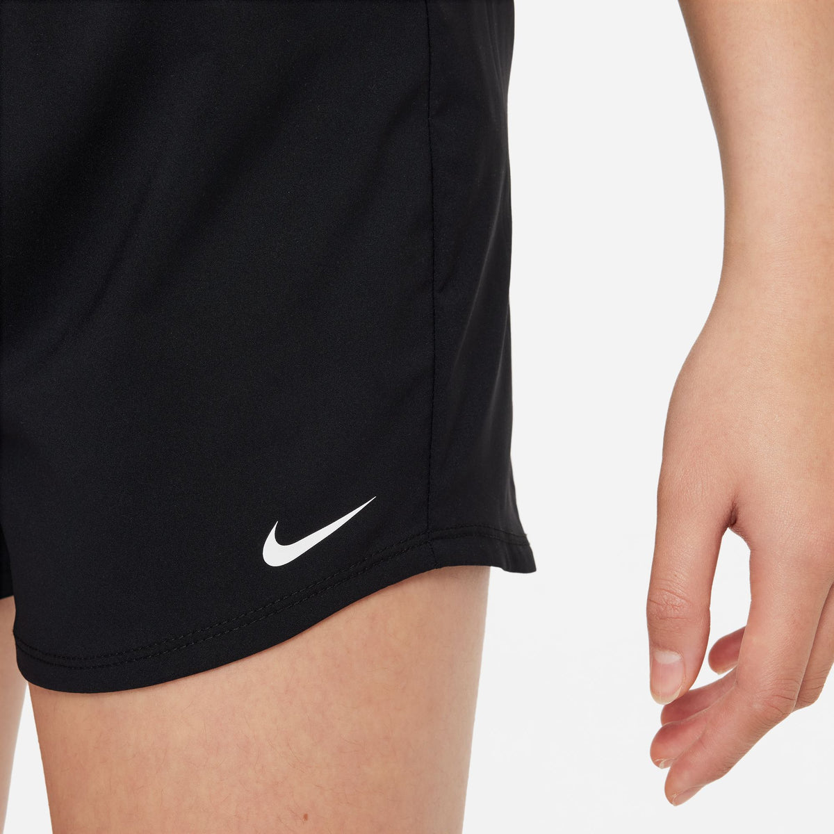 Nike One Dri-FIT High-Waisted Woven Girls Training Shorts