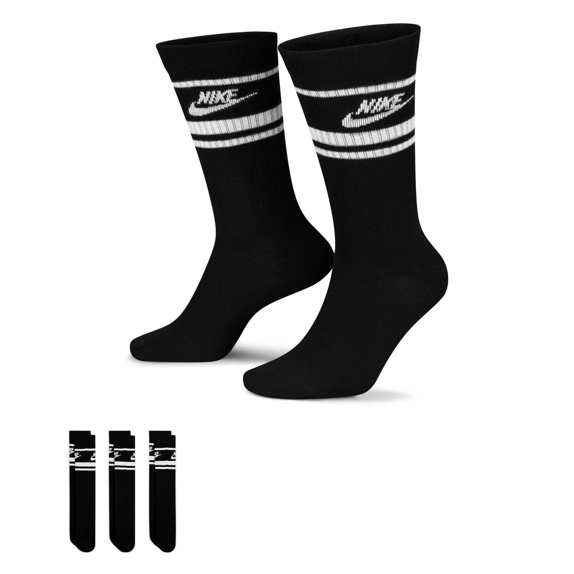 Nike Sportswear Dri-FIT Everyday Essential Crew Socks 3 Pack