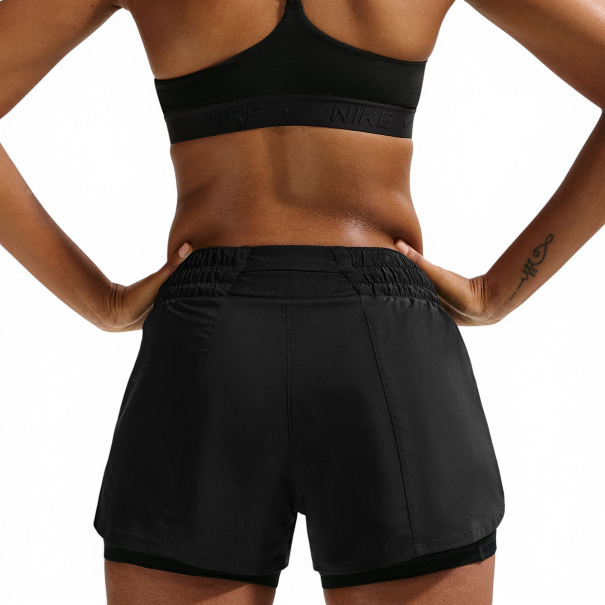 Nike One Dri-FIT Mid-Rise 3-Inch Womens 2-in-1 Shorts