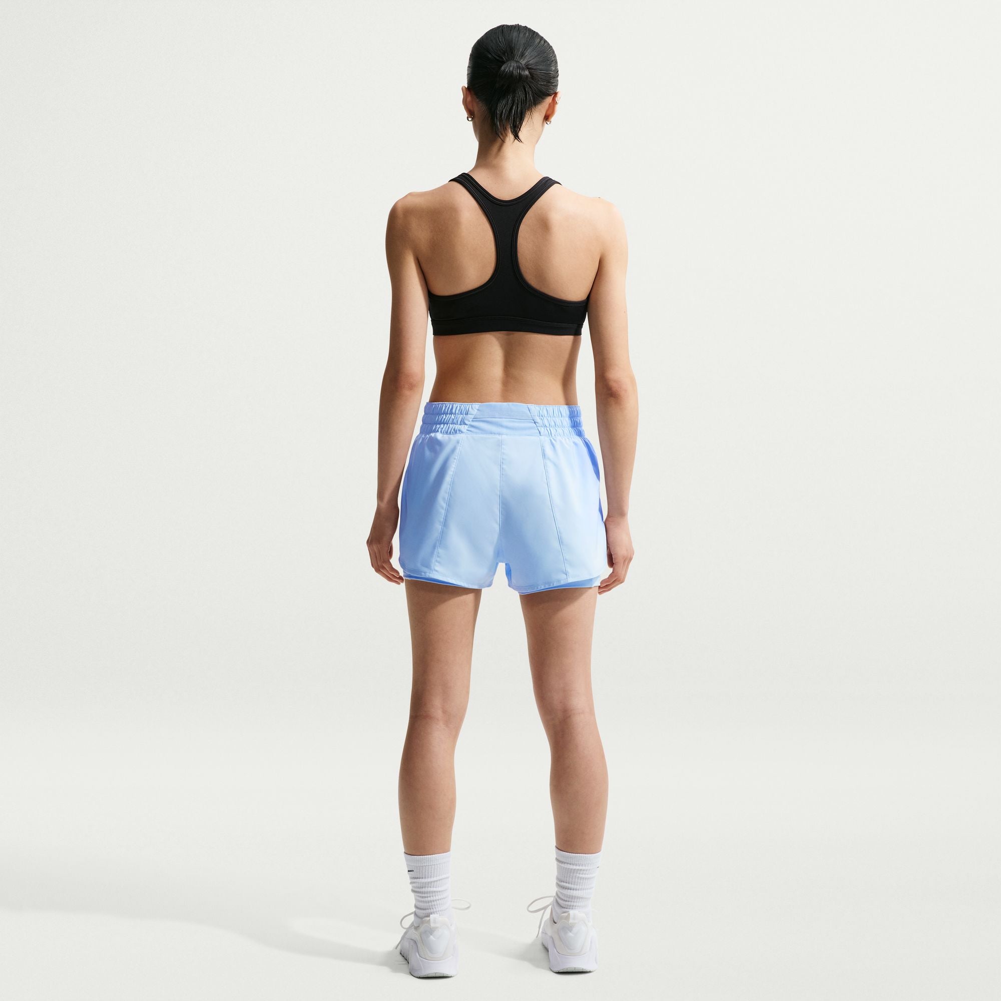 Nike One Dri-FIT Mid-Rise 3-Inch Womens 2-in-1 Shorts
