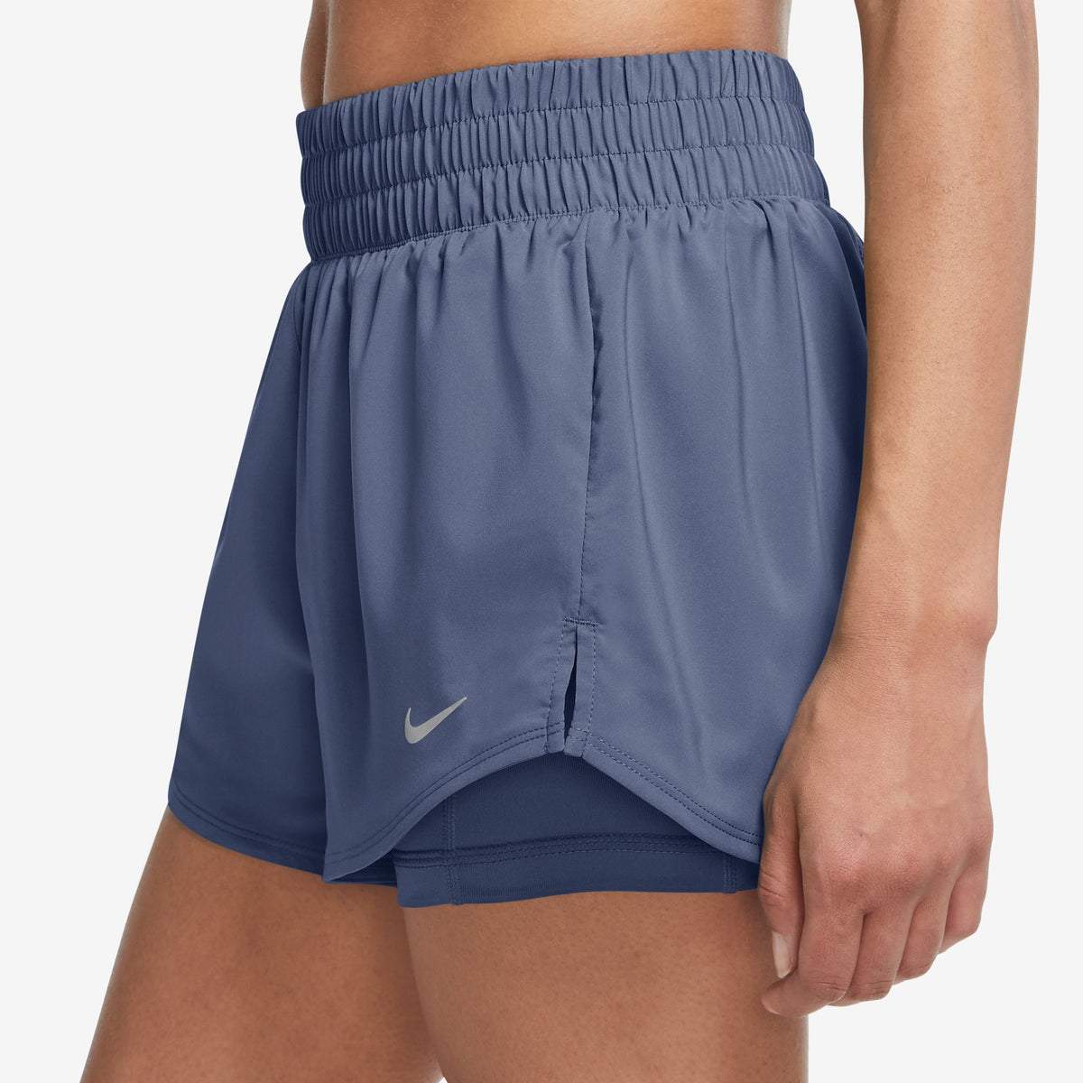 Nike One Dri-FIT Mid-Rise 3-Inch Womens 2-in-1 Shorts