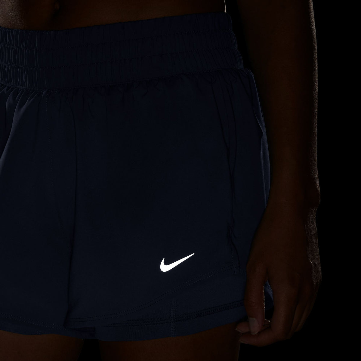 Nike One Dri-FIT Mid-Rise 3-Inch Womens 2-in-1 Shorts