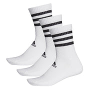 adidas 3-Stripes Classic Cushioned Crew Socks 3 Pack