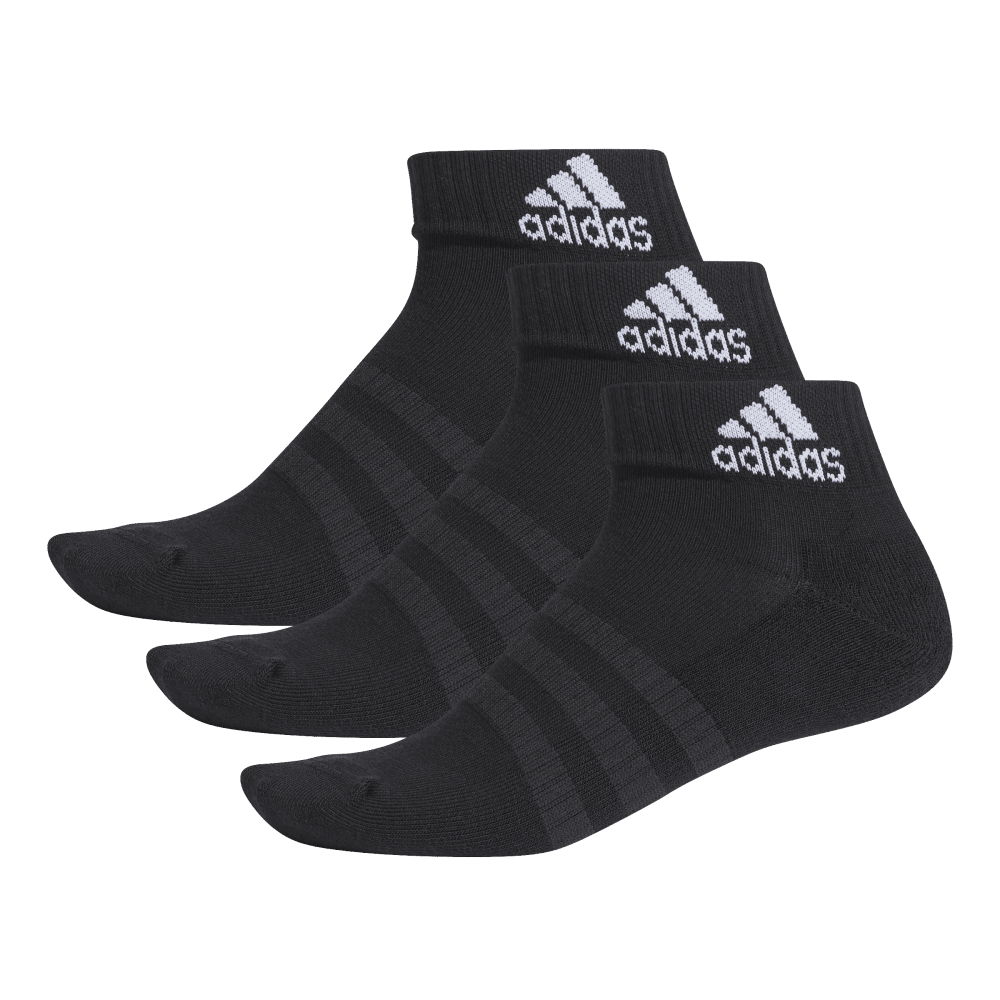 adidas Cushioned Ankle Socks - 3 Pairs