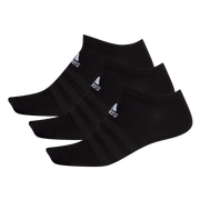 Black, Adidas Light Low 3pk Socks Img 1 | SportsPower