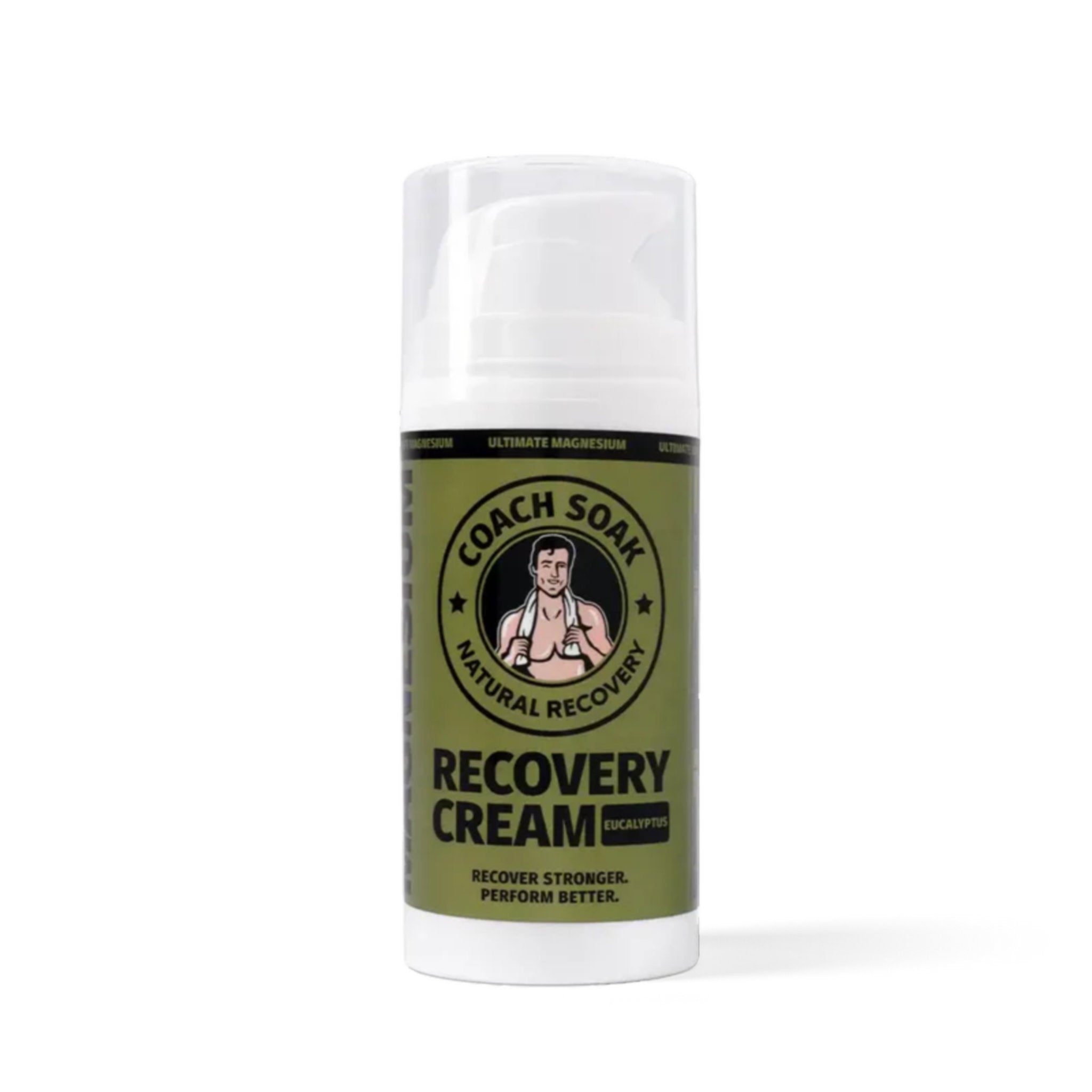 Coach Soak Magnesium Recovery Cream 100ml - Eucalyptus