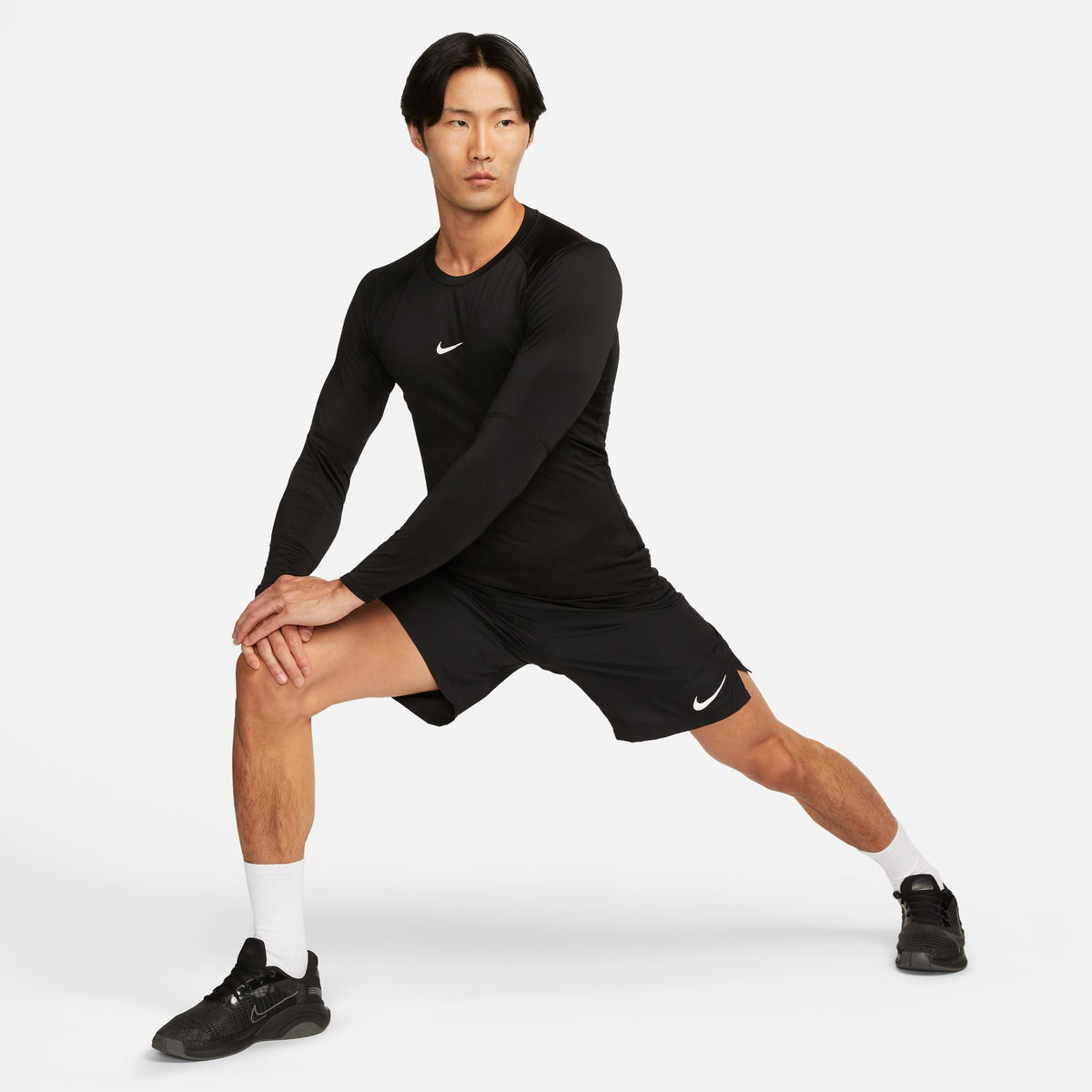 Nike Pro Dri-FIT Tight Mens Long-Sleeve Fitness Top