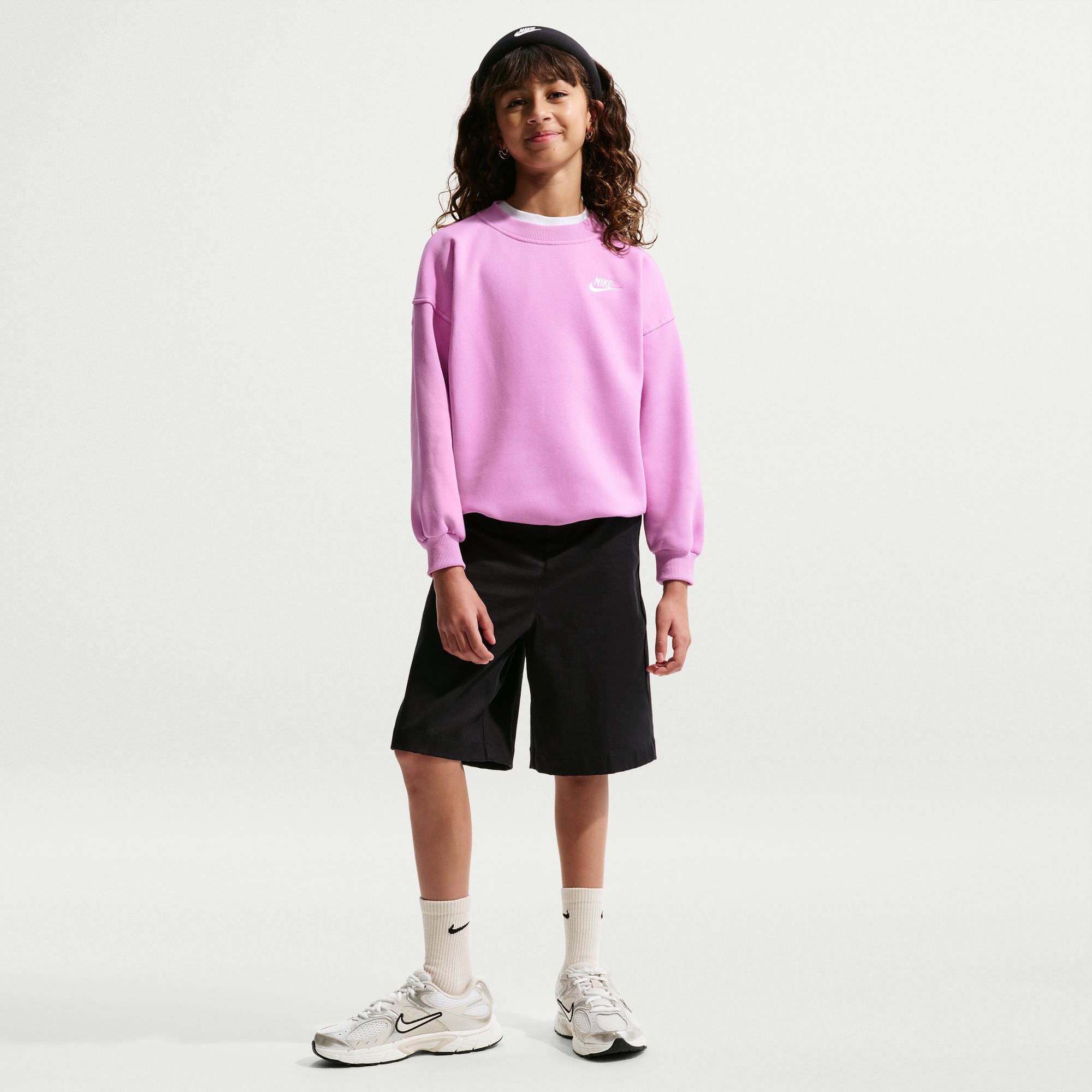 Nike Sportswear Club Fleece Girls Oversized Sweatshirt