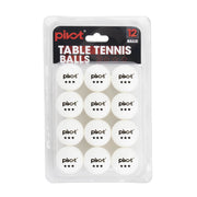 Pivot 12 x Three Star Table Tennis Balls
