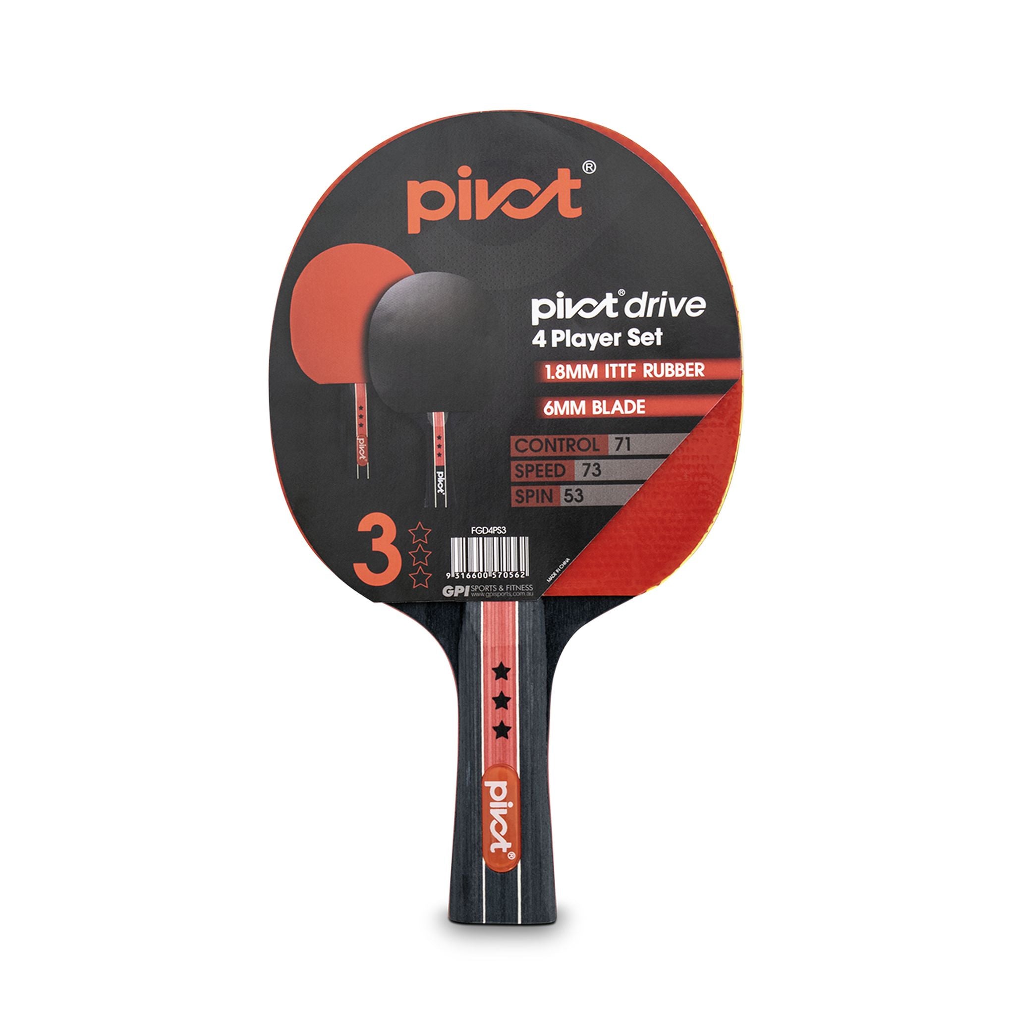 Pivot 4 Player Set (3 Star)