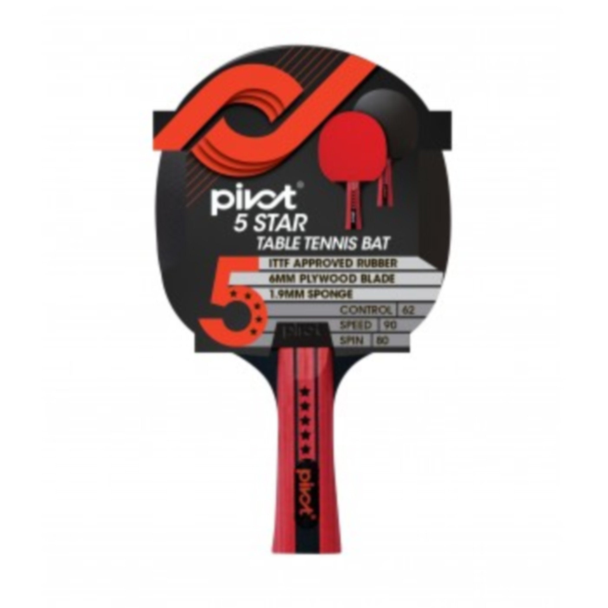 Pivot 5 Star Table Tennis Racquet