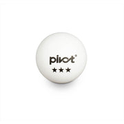 Pivot 6 x Three Star Table Tennis Balls