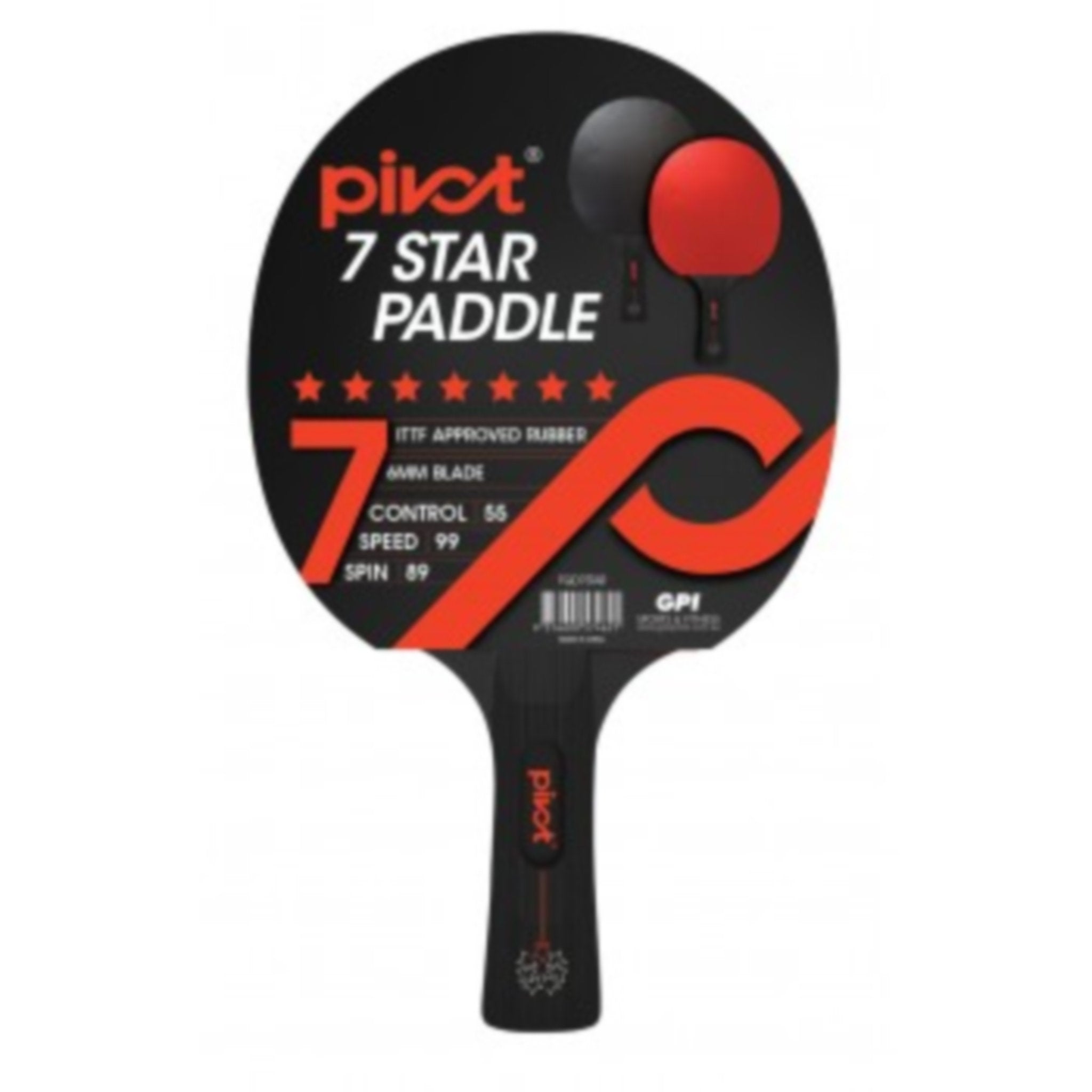 Pivot 7 Star Table Tennis Racquet