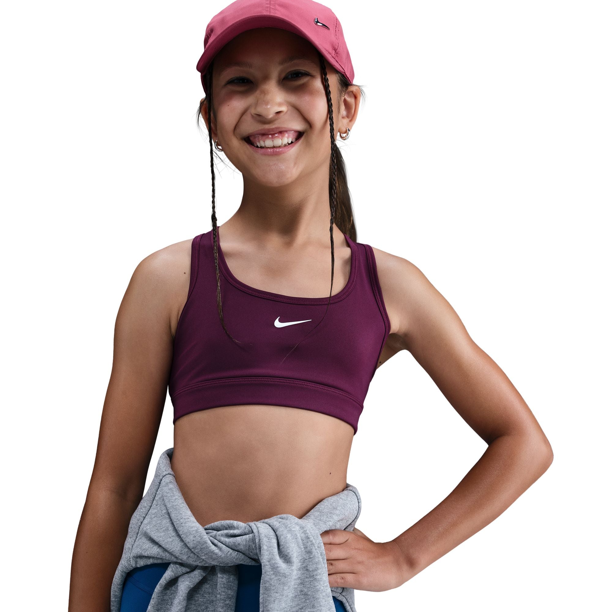 Nike Swoosh Kids Sports Bra