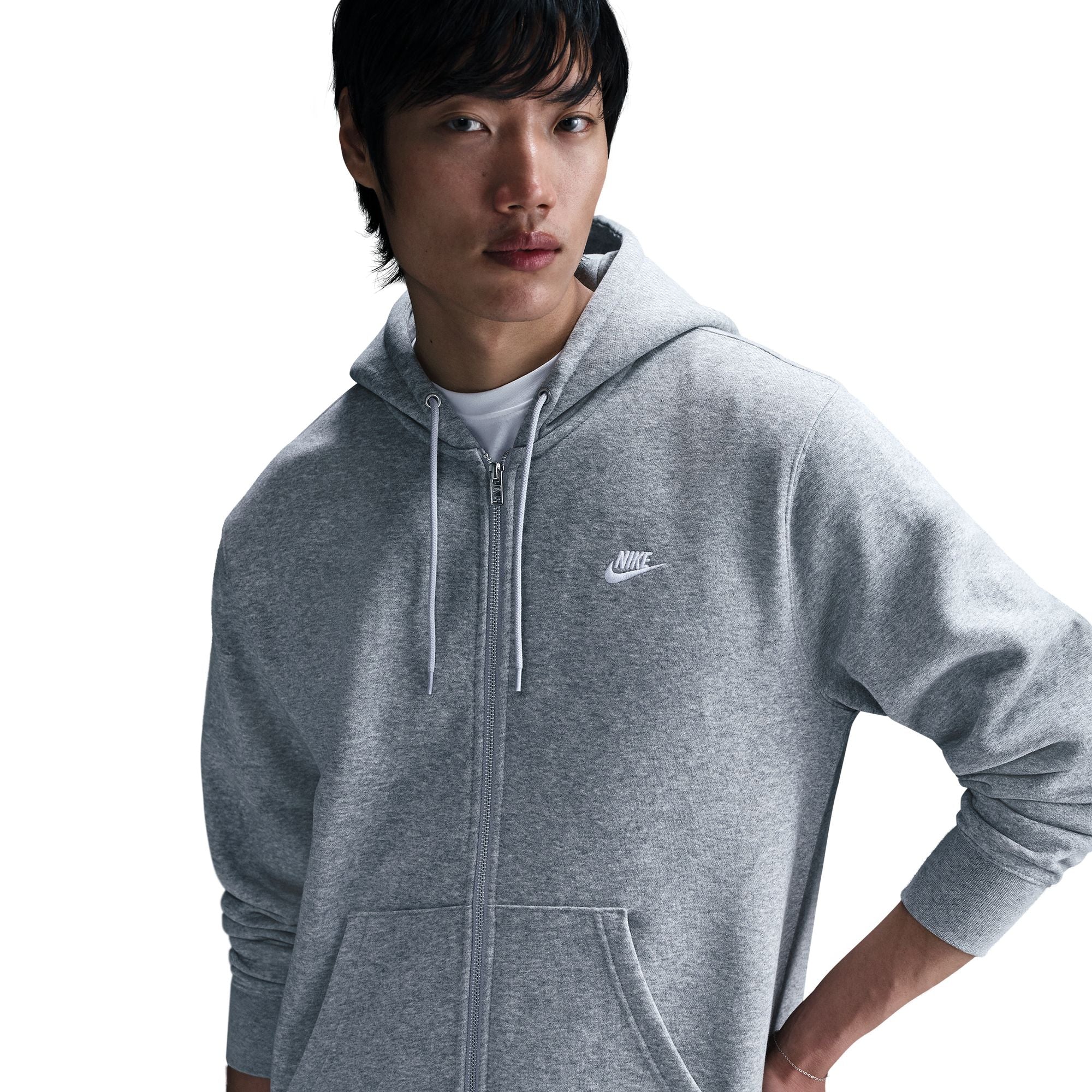 Nike Club Full-Zip Fleece Mens Hoodie