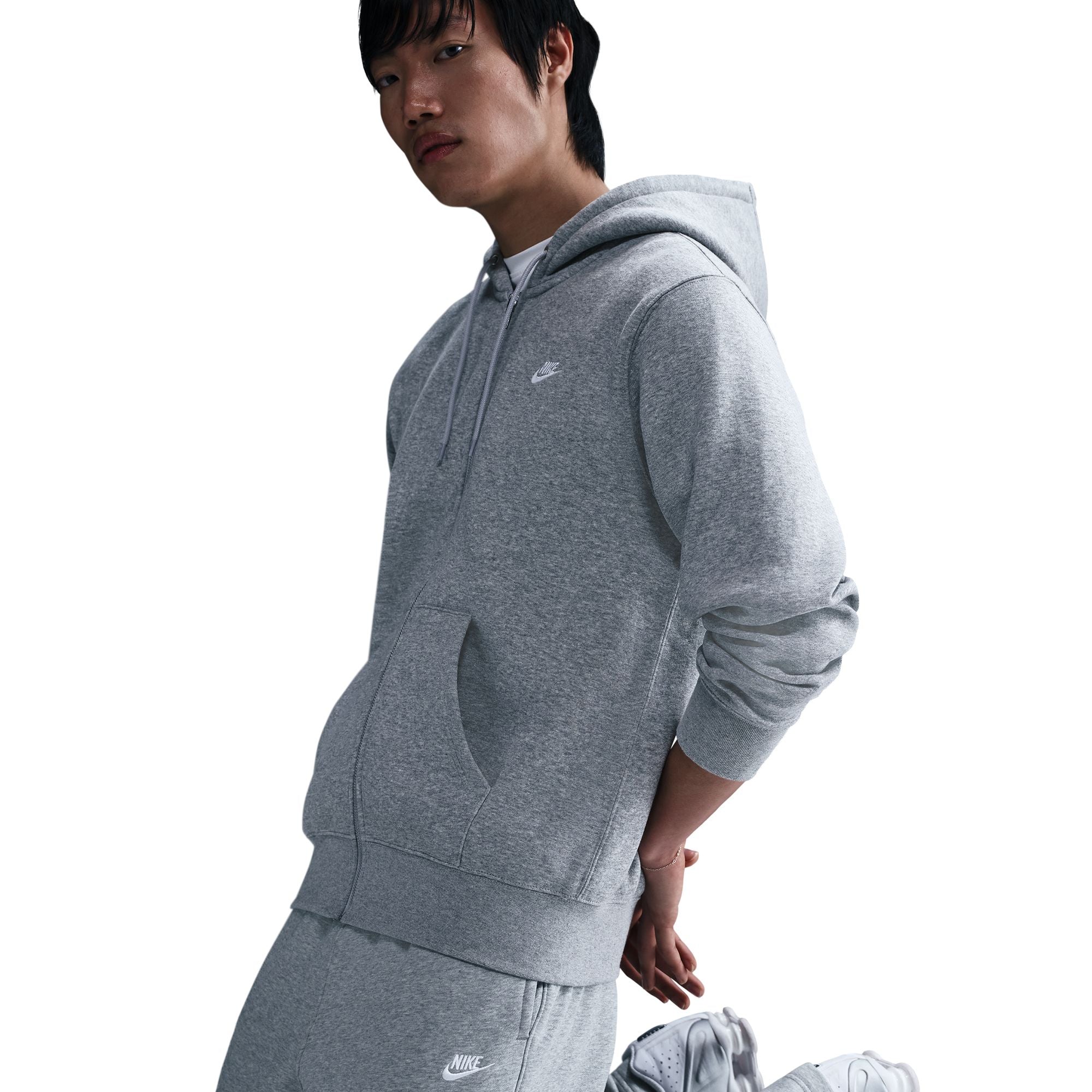 Nike Club Full-Zip Fleece Mens Hoodie