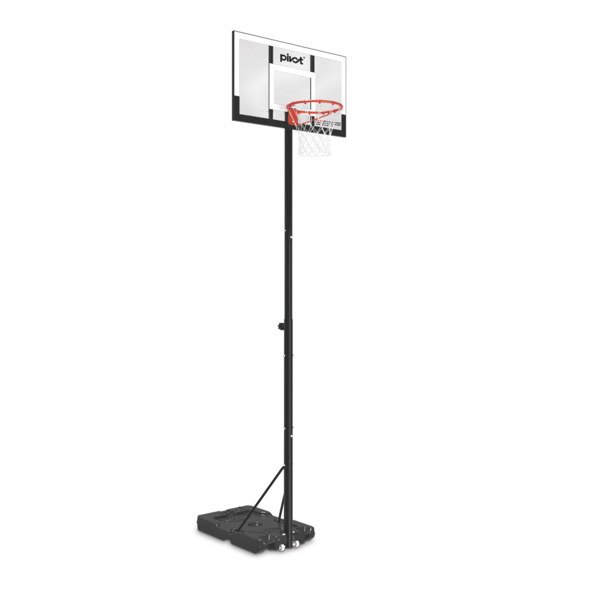 Pivot 38 Inch Pool To Full Size Basketball System